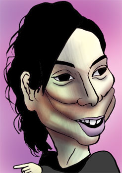 有名人の似顔絵