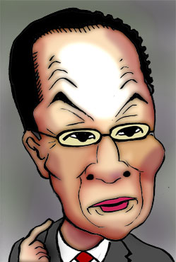 有名人の似顔絵