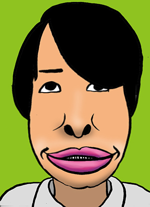 有名人の似顔絵