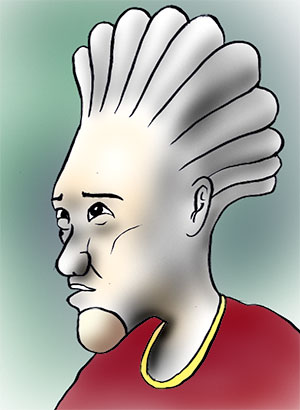 有名人の似顔絵