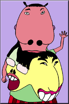 有名人の似顔絵