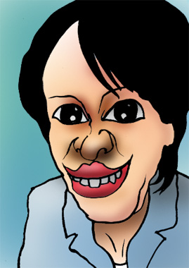 有名人の似顔絵