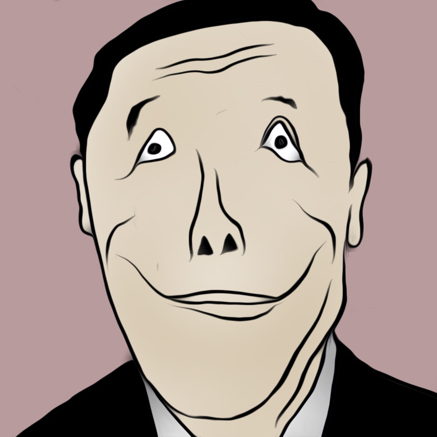 有名人の似顔絵