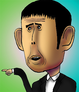 有名人の似顔絵