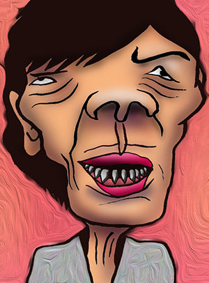 有名人の似顔絵