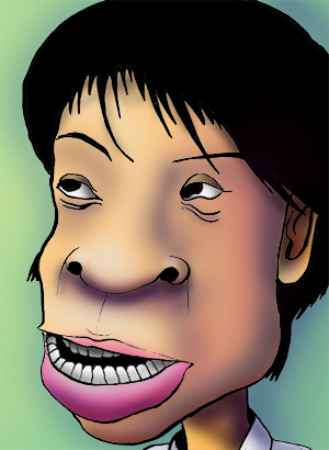 有名人の似顔絵