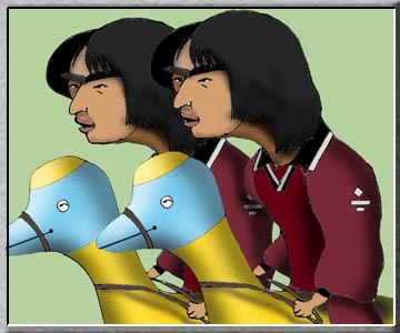 有名人の似顔絵