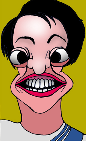 有名人の似顔絵