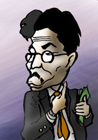 有名人の似顔絵