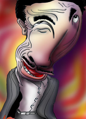 有名人の似顔絵