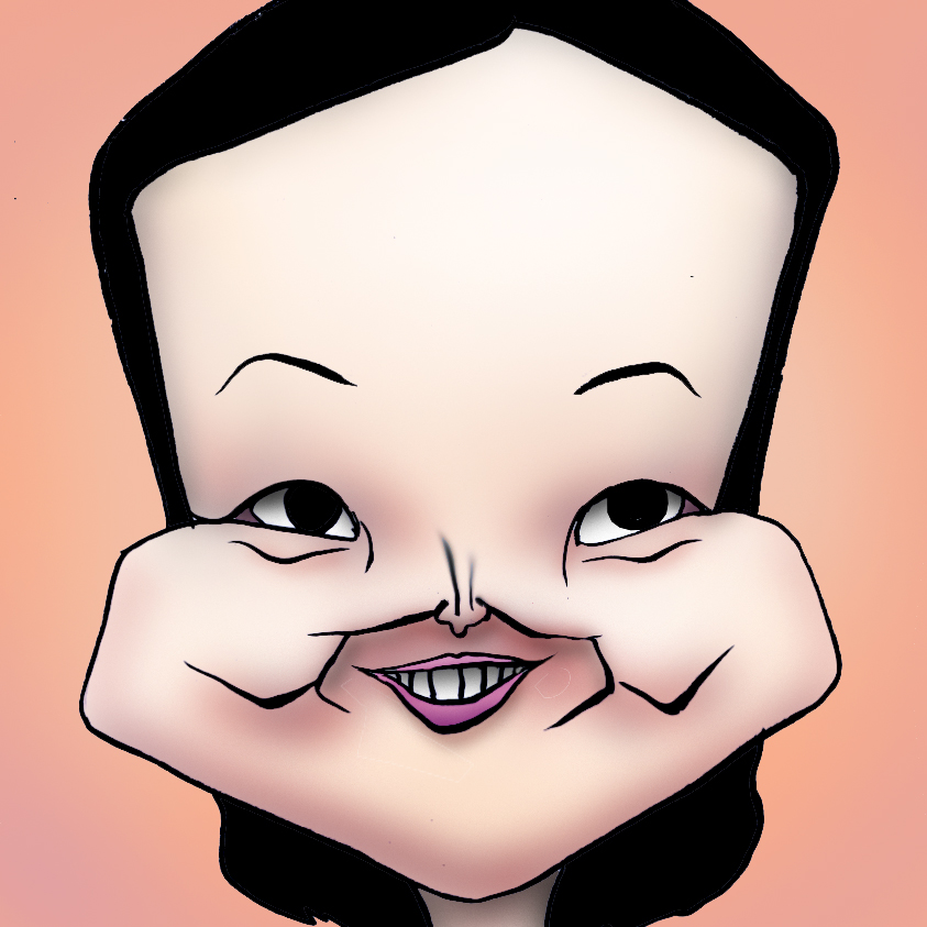 有名人の似顔絵