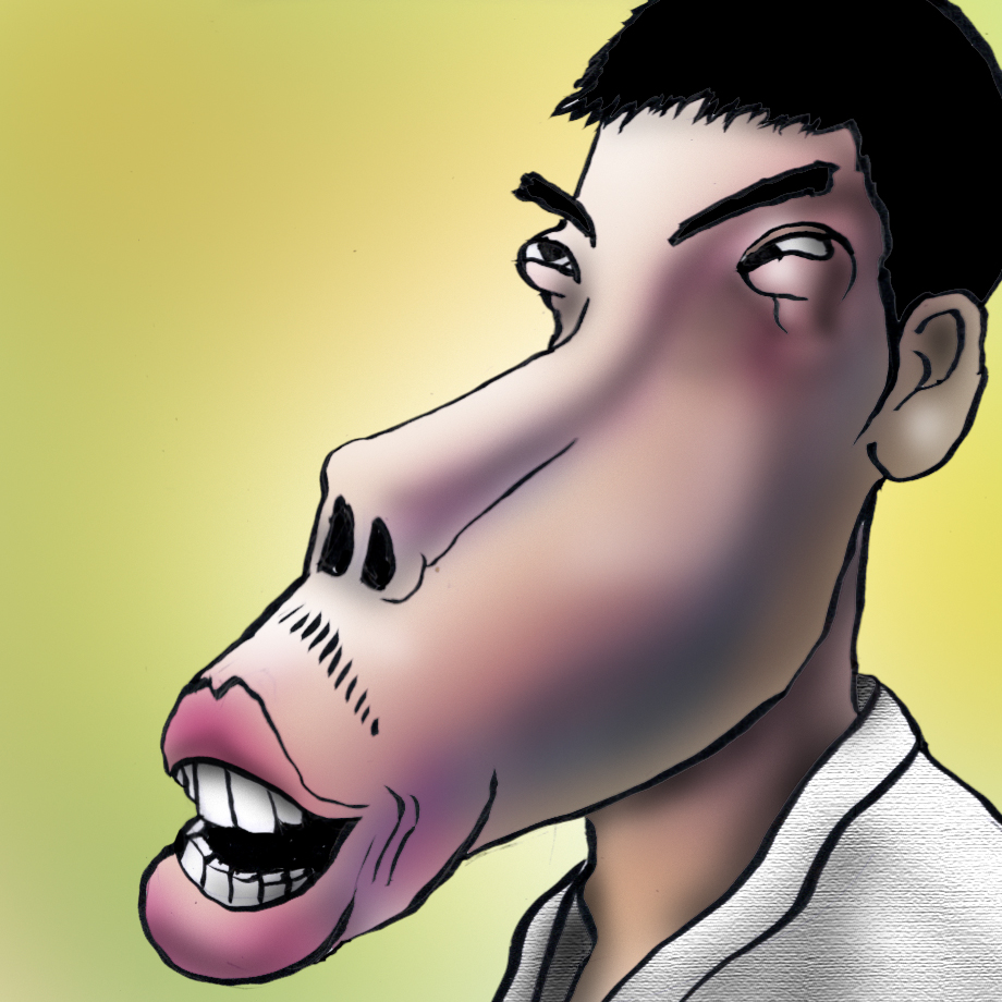 有名人の似顔絵