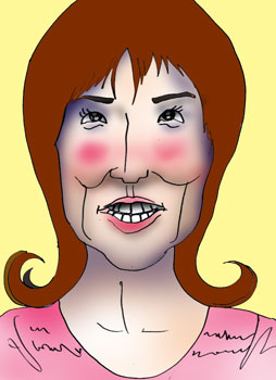 有名人の似顔絵