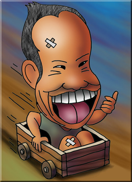 有名人の似顔絵