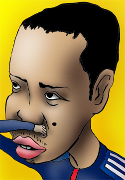 有名人の似顔絵