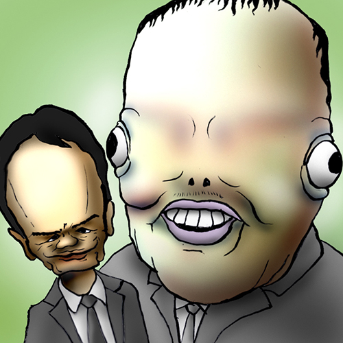 有名人の似顔絵