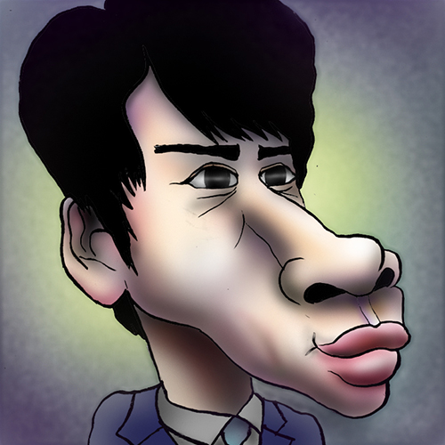 有名人の似顔絵