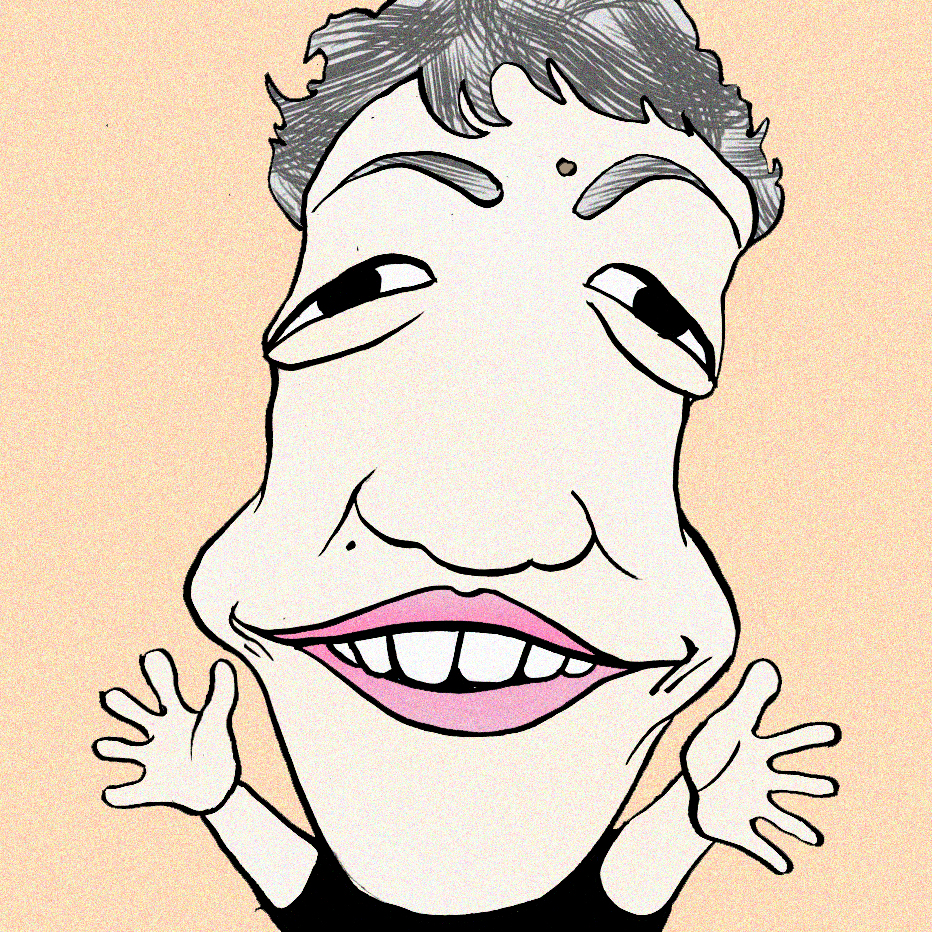 有名人の似顔絵