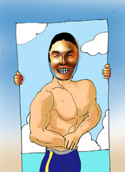 有名人の似顔絵