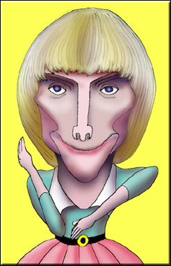 有名人の似顔絵