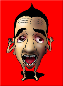 有名人の似顔絵