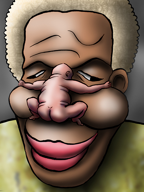 有名人の似顔絵