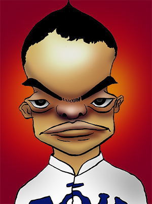 有名人の似顔絵