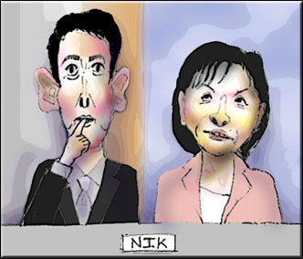 有名人の似顔絵