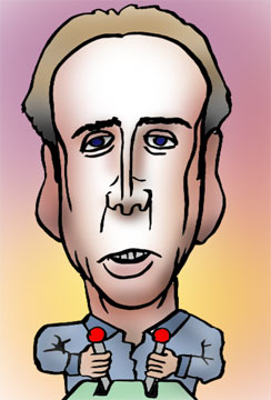 有名人の似顔絵