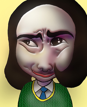 有名人の似顔絵