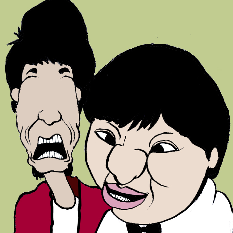 有名人の似顔絵