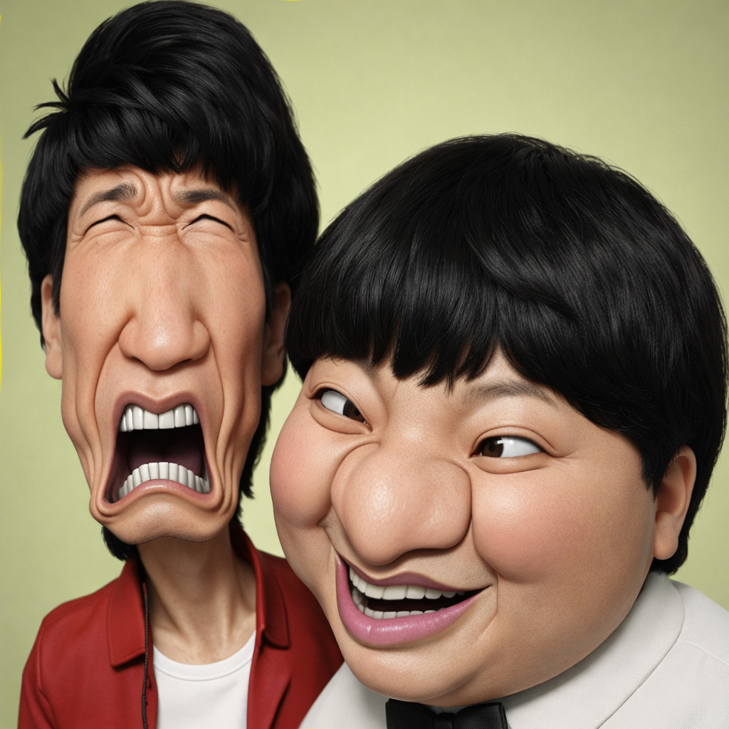 有名人の似顔絵