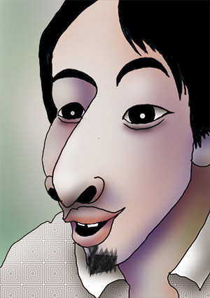 有名人の似顔絵