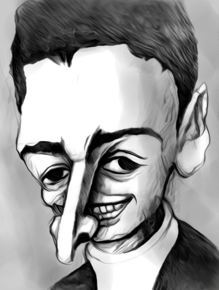 有名人の似顔絵