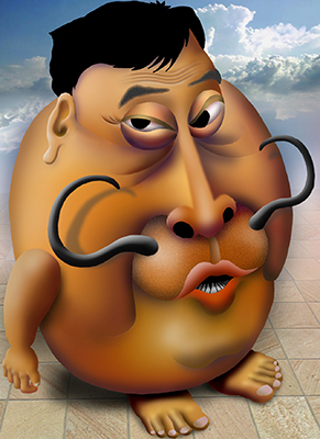 有名人の似顔絵