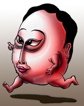 有名人の似顔絵