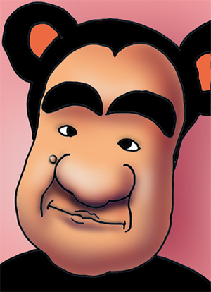 有名人の似顔絵