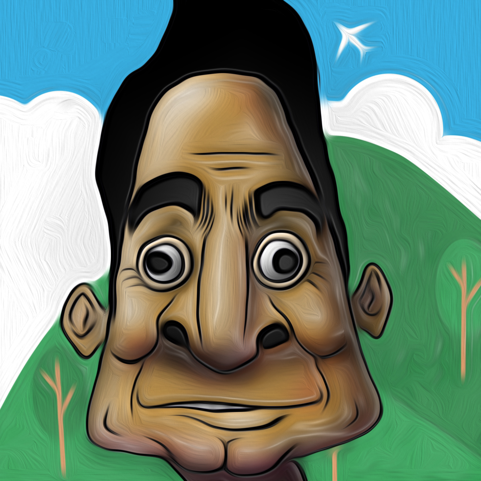 有名人の似顔絵