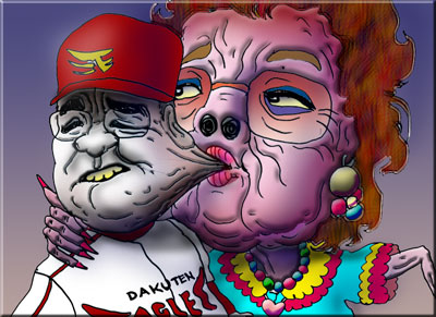 有名人の似顔絵