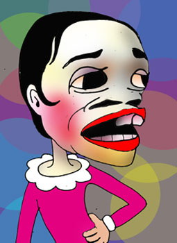 有名人の似顔絵