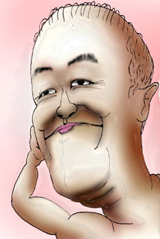 有名人の似顔絵