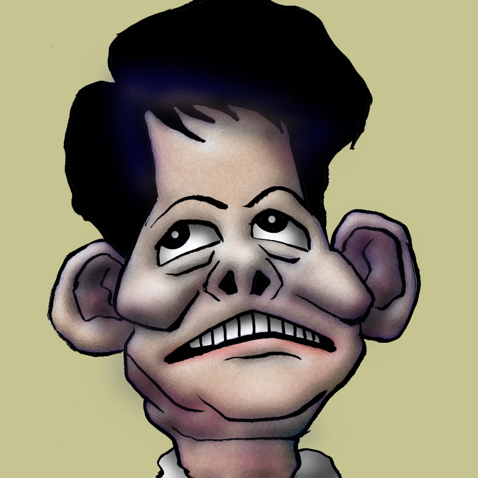 有名人の似顔絵