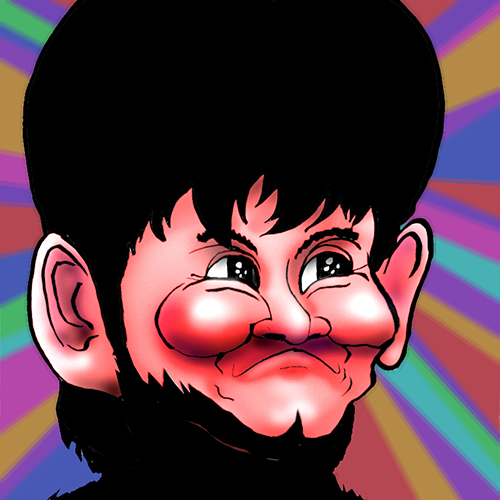 有名人の似顔絵