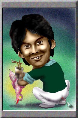 有名人の似顔絵