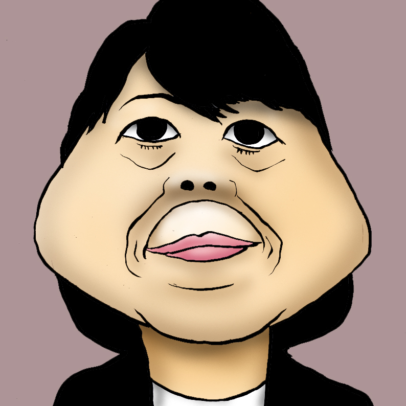 有名人の似顔絵