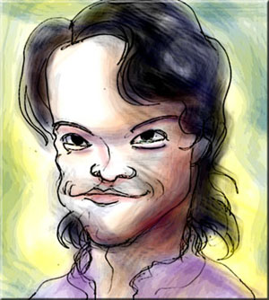 有名人の似顔絵