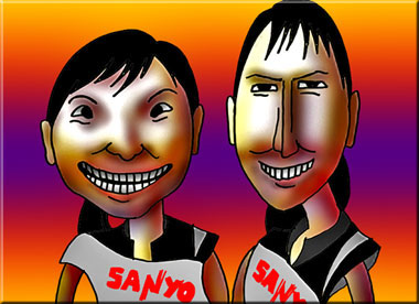 有名人の似顔絵