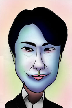 有名人の似顔絵