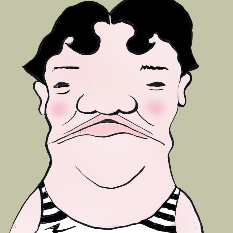 有名人の似顔絵