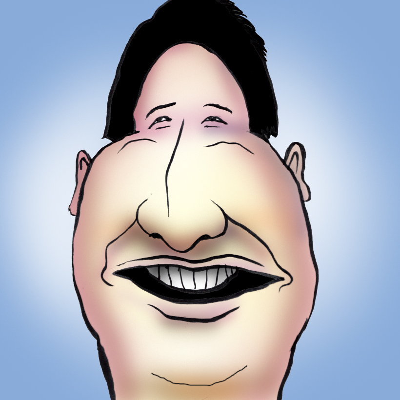 有名人の似顔絵